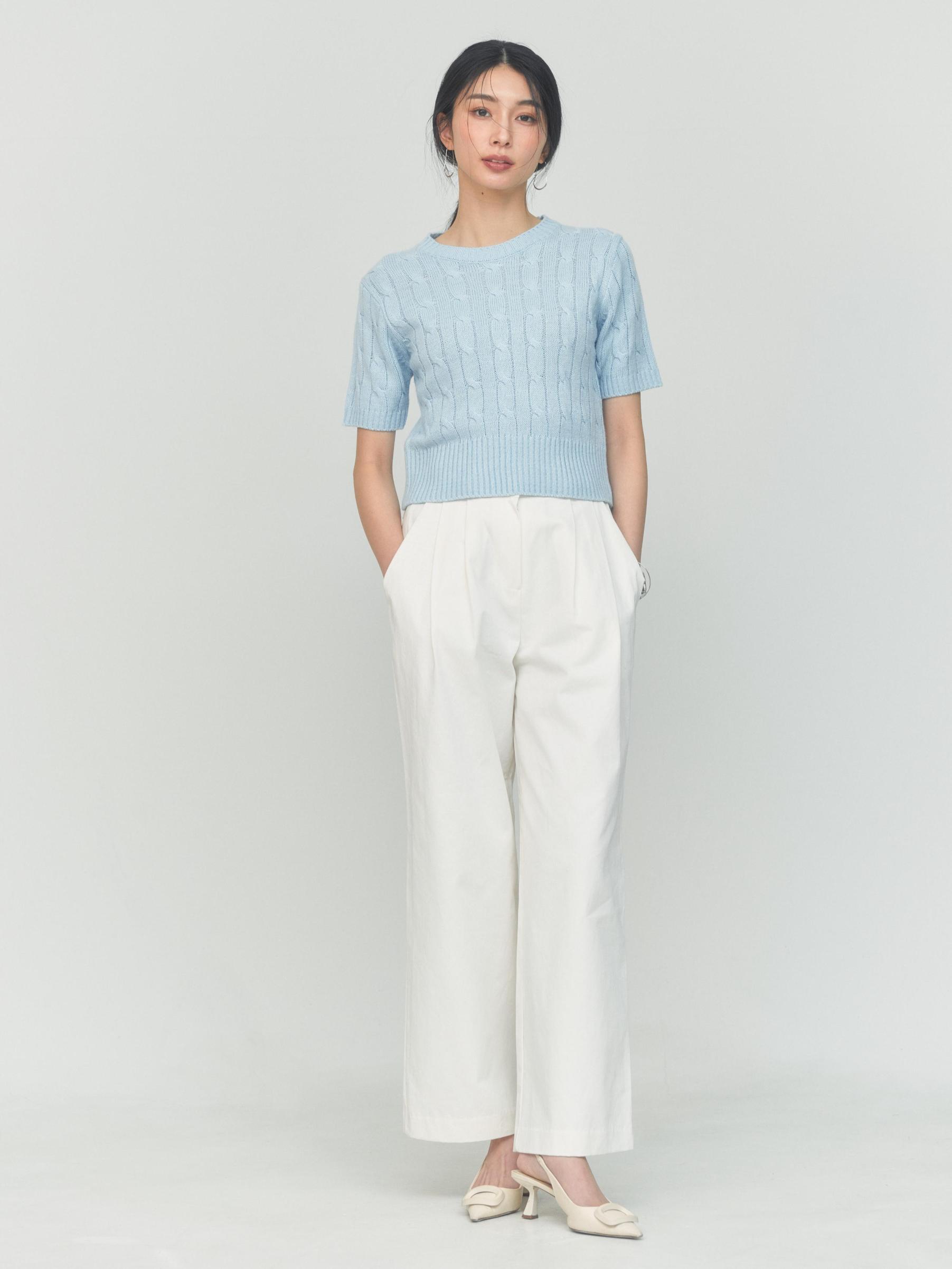 【ベストセラー】TOM SHORT KNIT