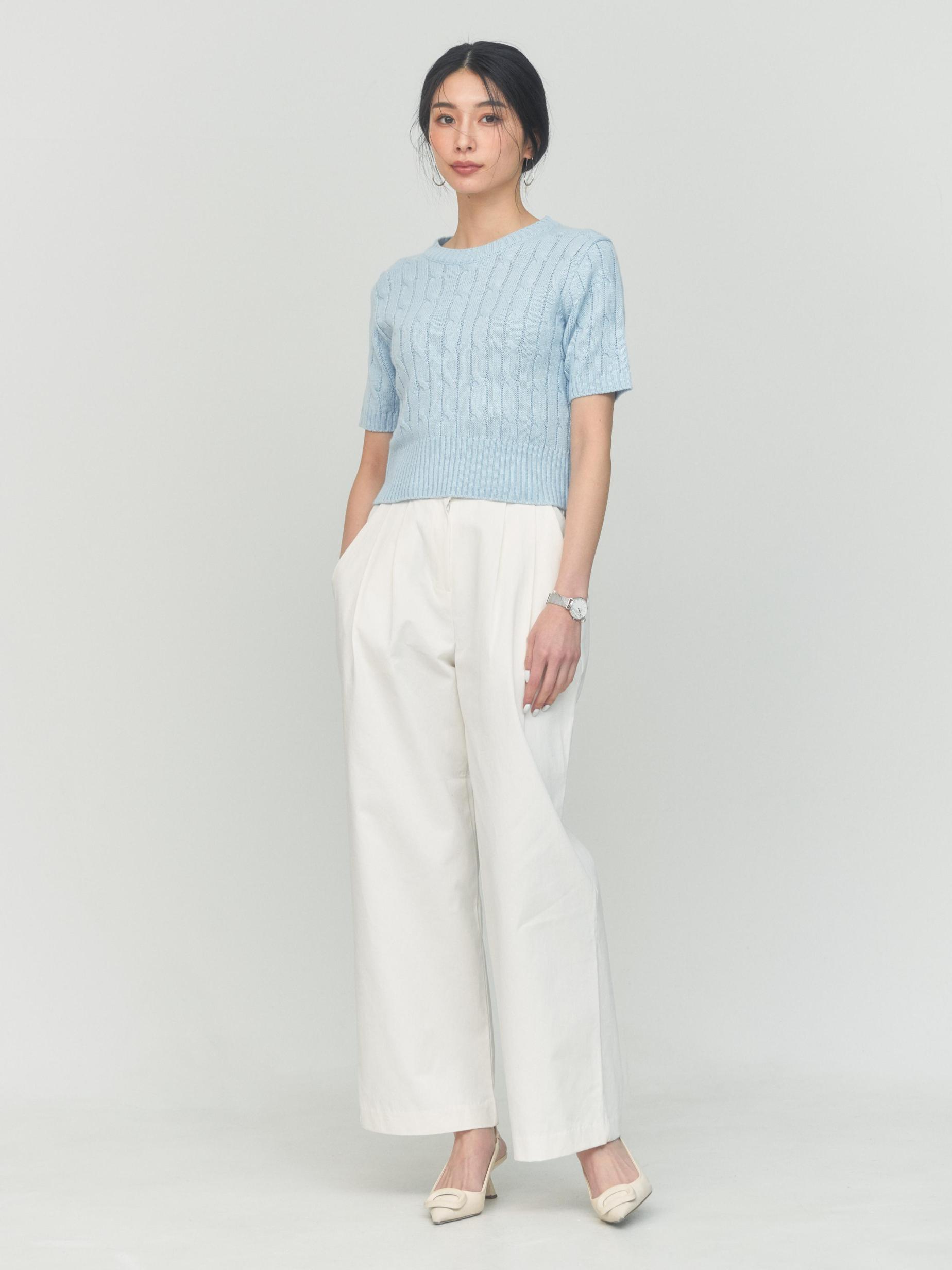 【ベストセラー】TOM SHORT KNIT