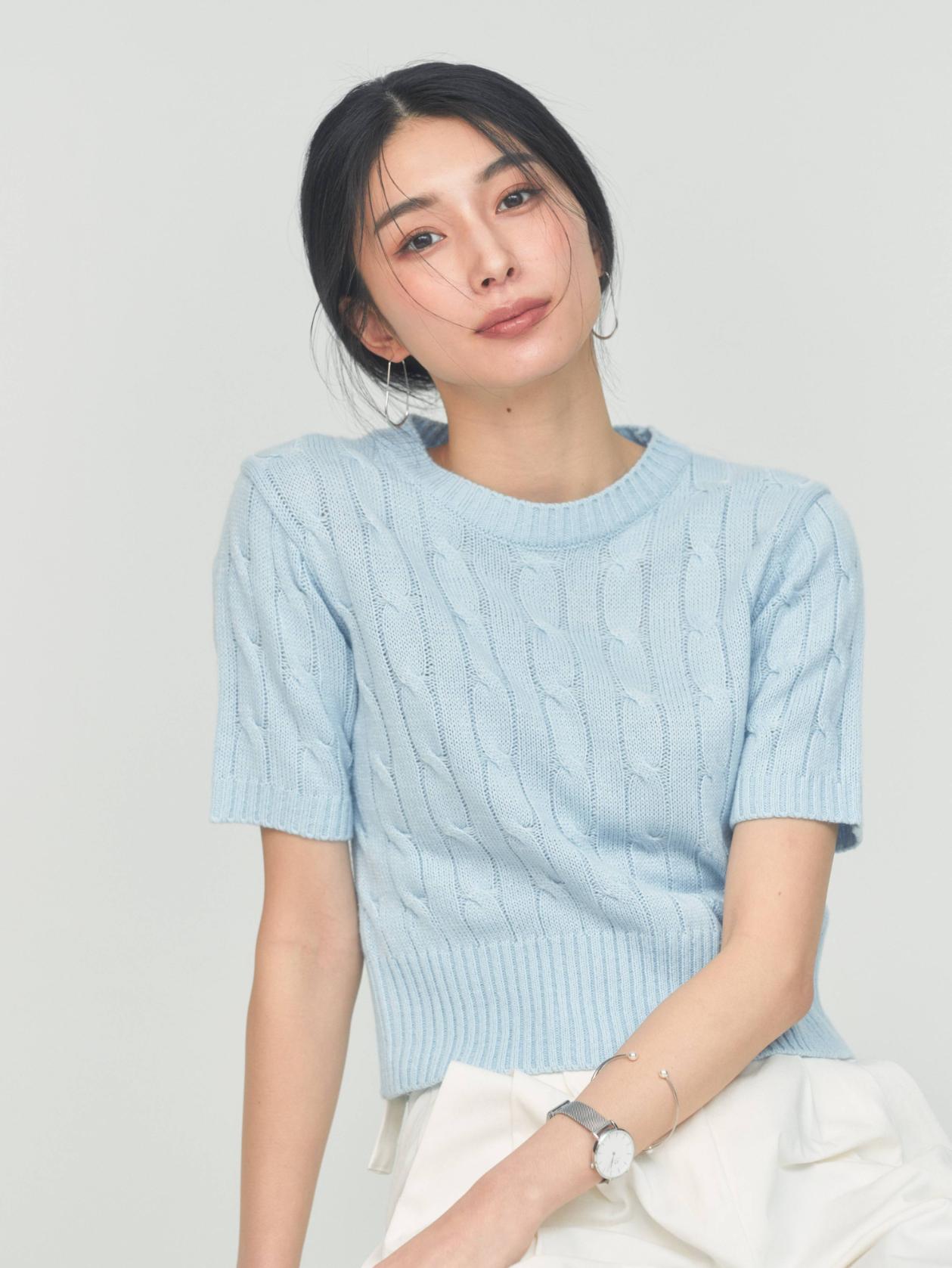 【ベストセラー】TOM SHORT KNIT