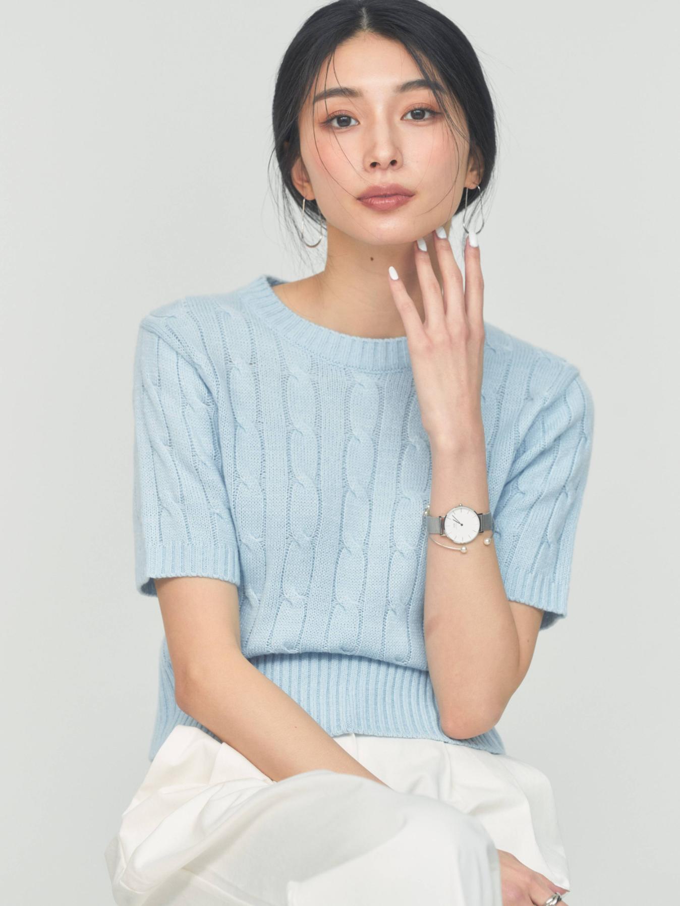 【ベストセラー】TOM SHORT KNIT