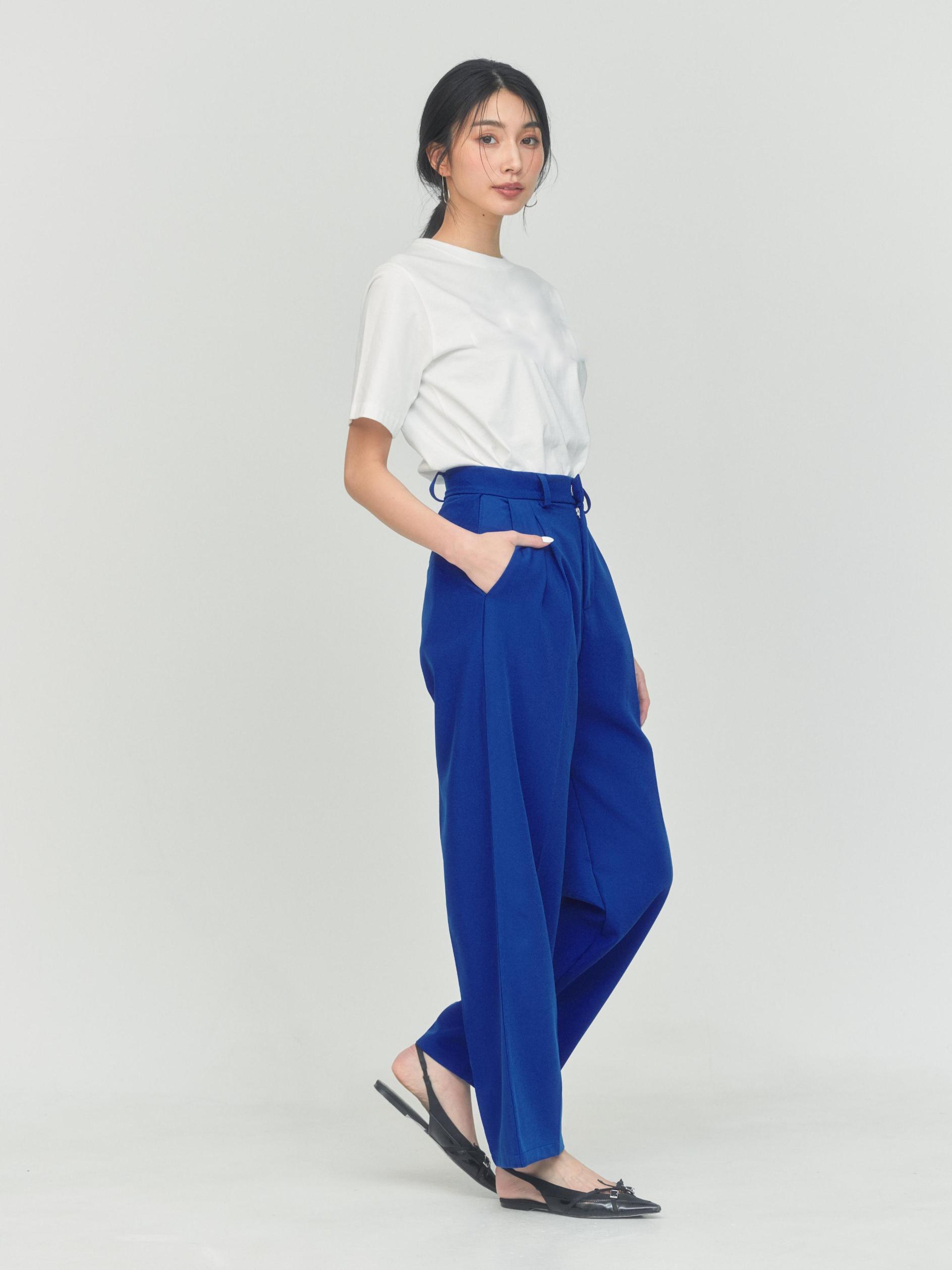【残りわずか】TUCK LONG PANTS