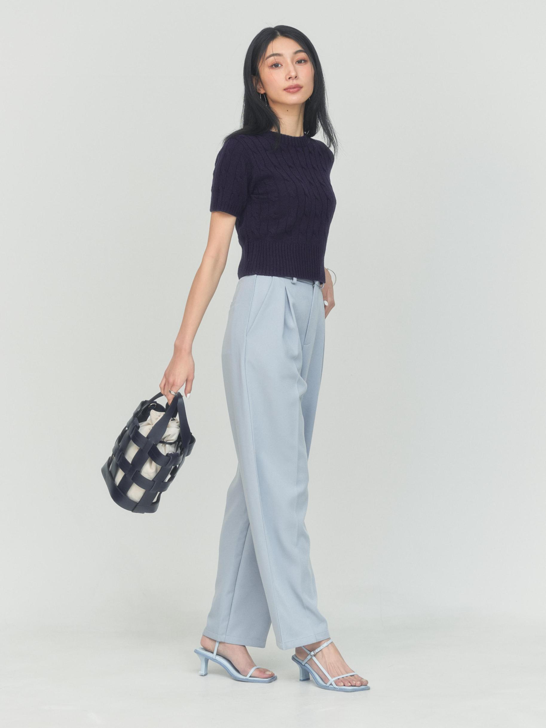【残りわずか】TUCK LONG PANTS