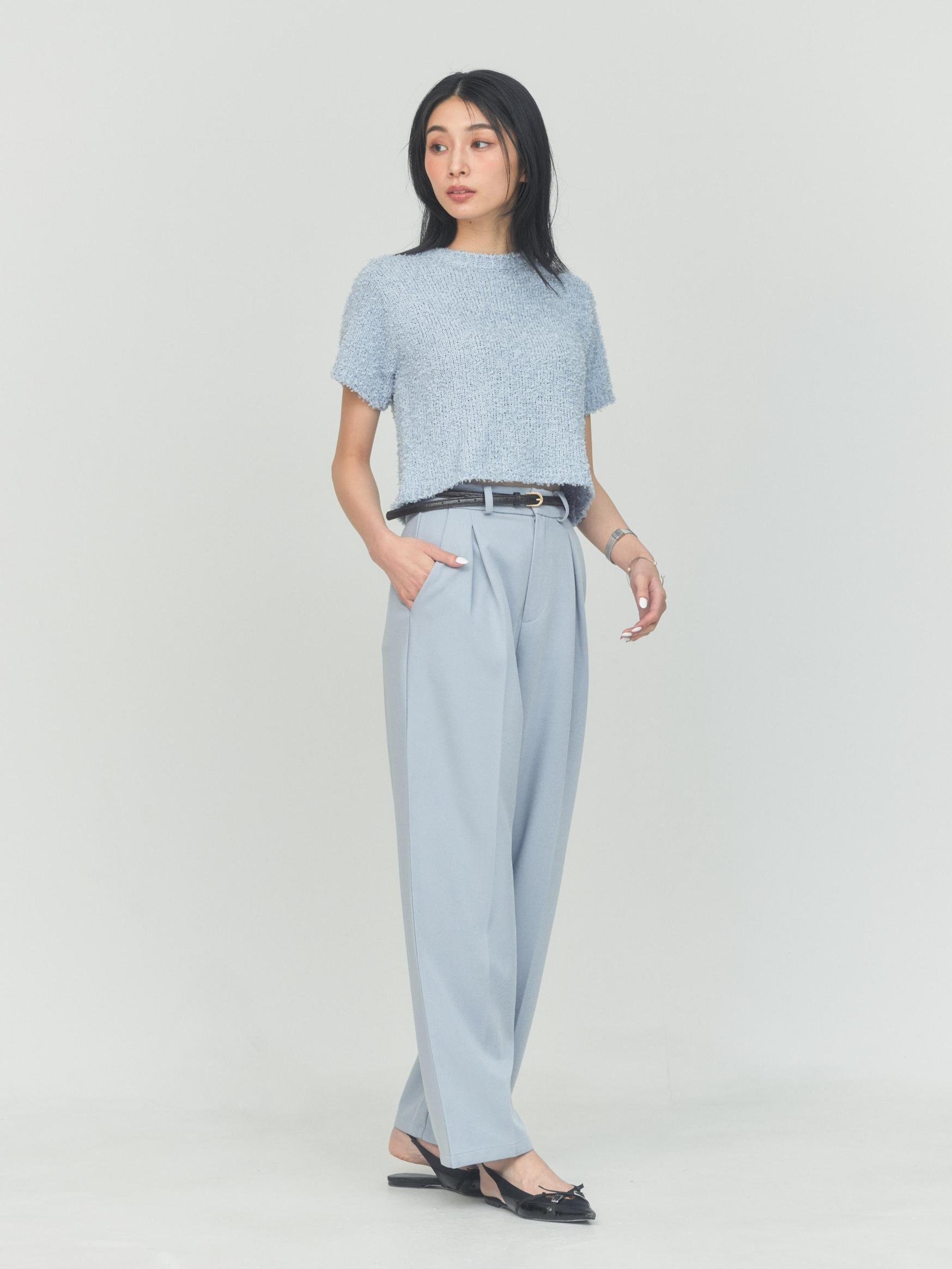 【残りわずか】TUCK LONG PANTS