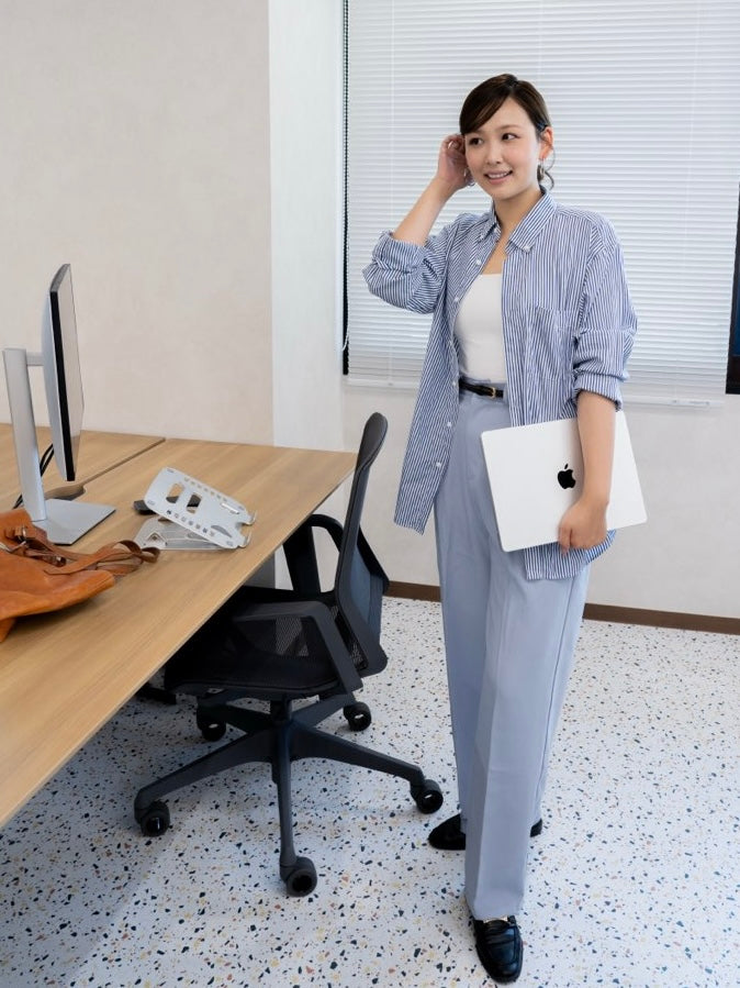 【残りわずか】TUCK LONG PANTS