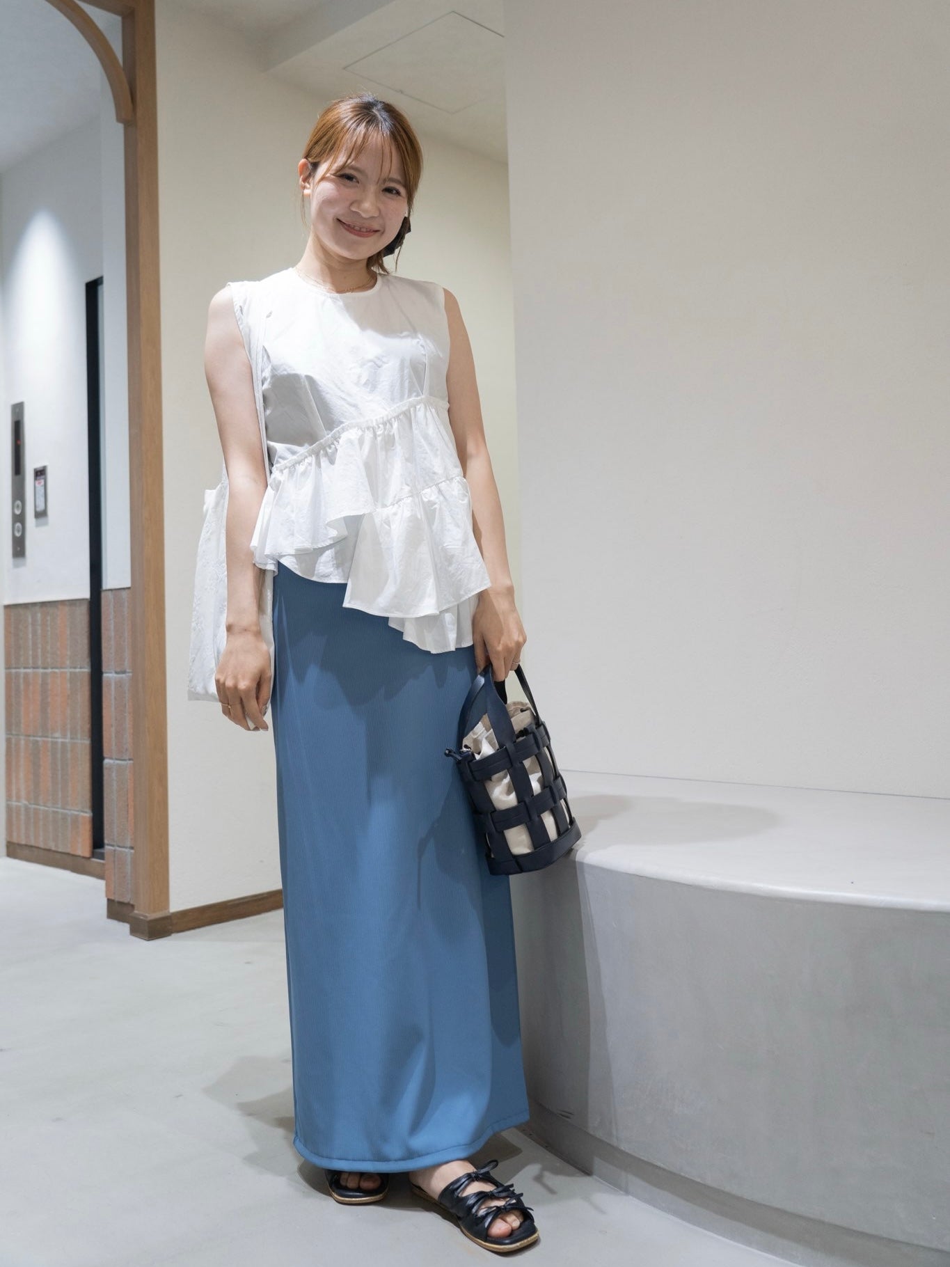 【S_残り1点】STRETCH SKIRT