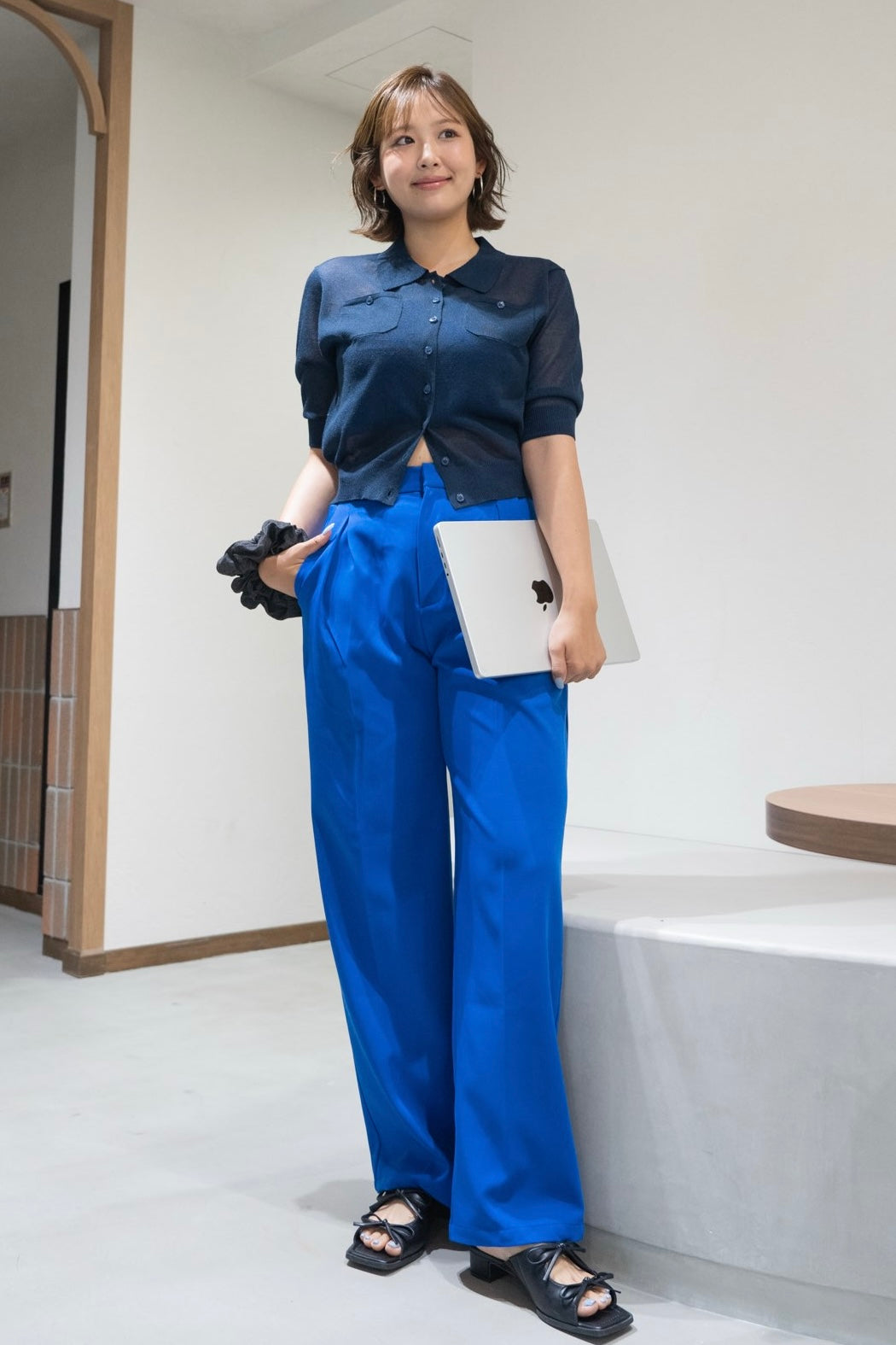 【残りわずか】TUCK LONG PANTS