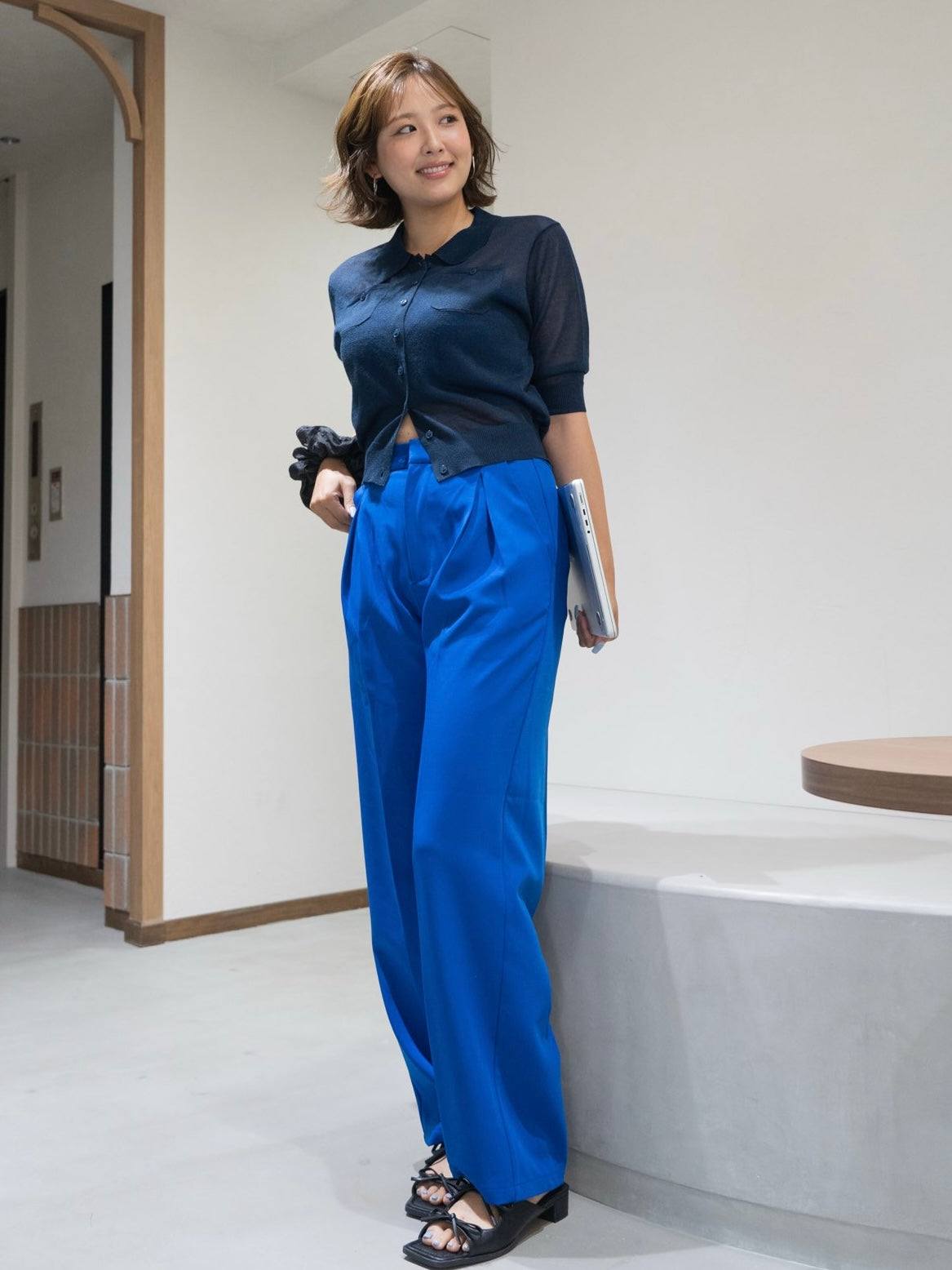 【残りわずか】TUCK LONG PANTS