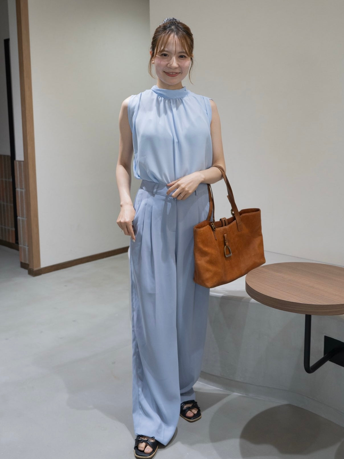 【残りわずか】TUCK LONG PANTS