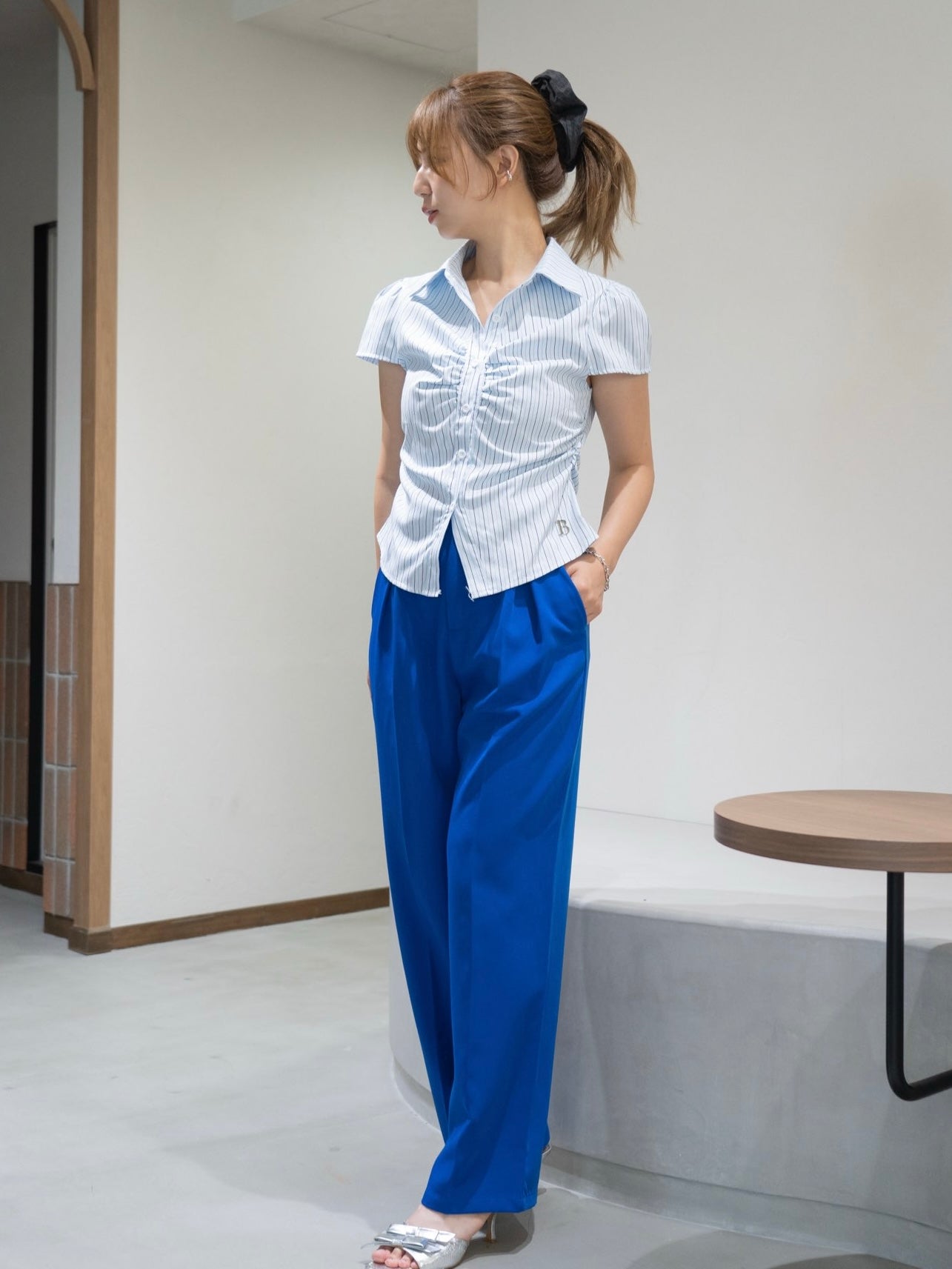【残りわずか】TUCK LONG PANTS