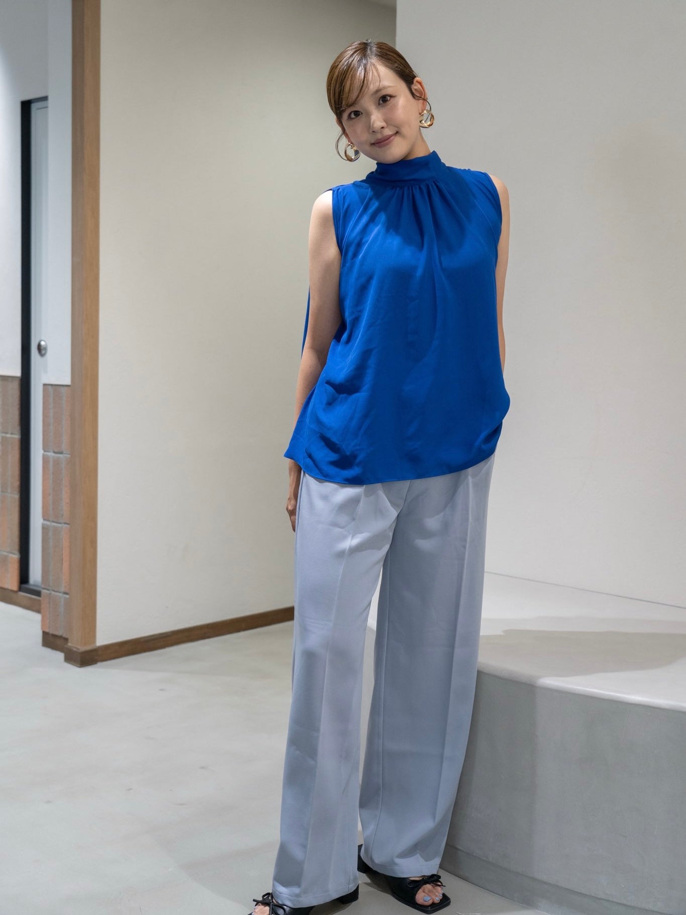 【残りわずか】TUCK LONG PANTS