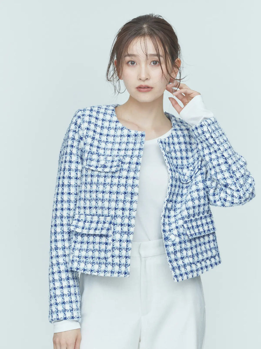 RESTOCK】TWEED BOLD JACKET（2color） – BLUE×PALANG(ブルーパラン)