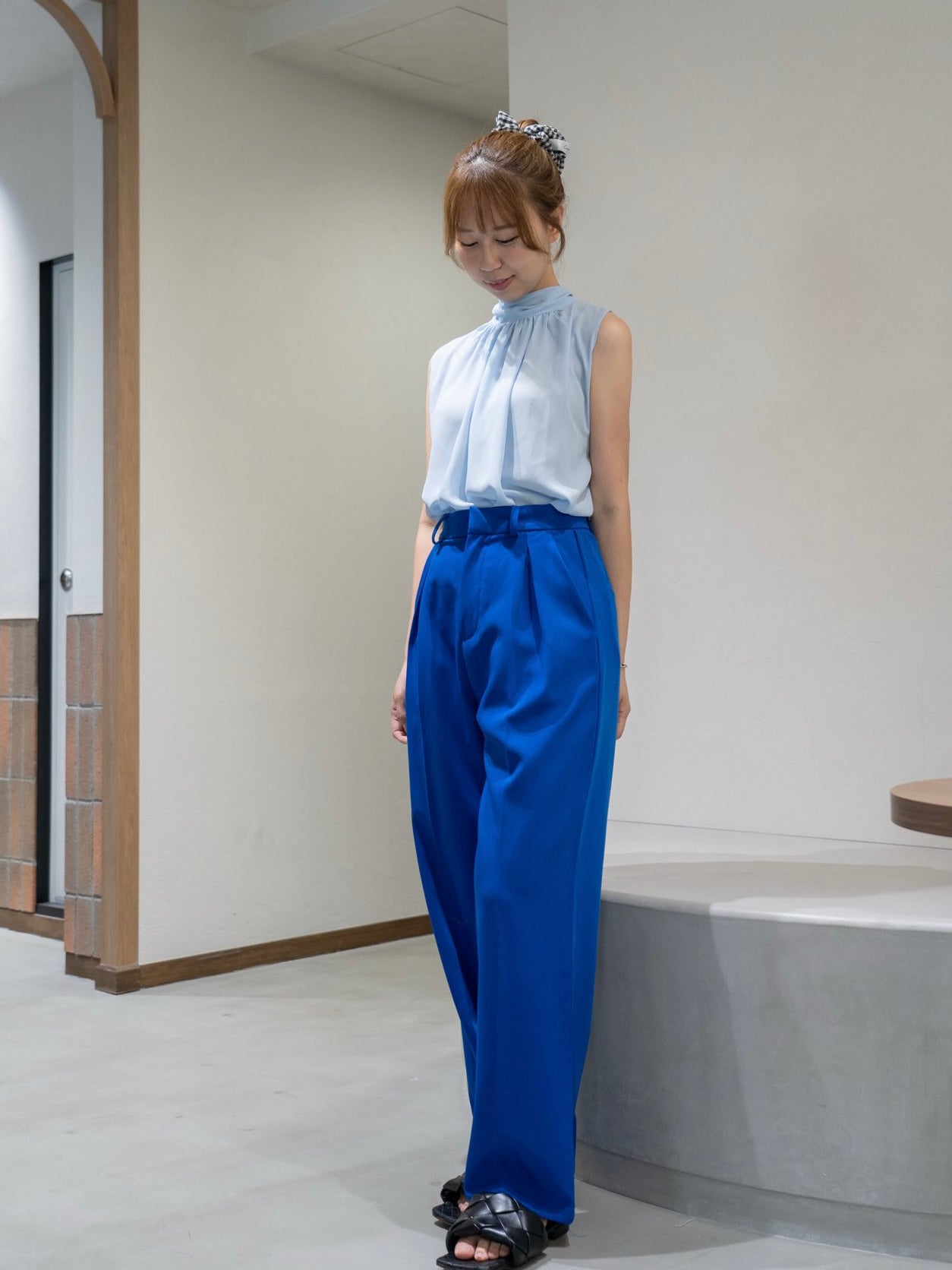 【残りわずか】TUCK LONG PANTS