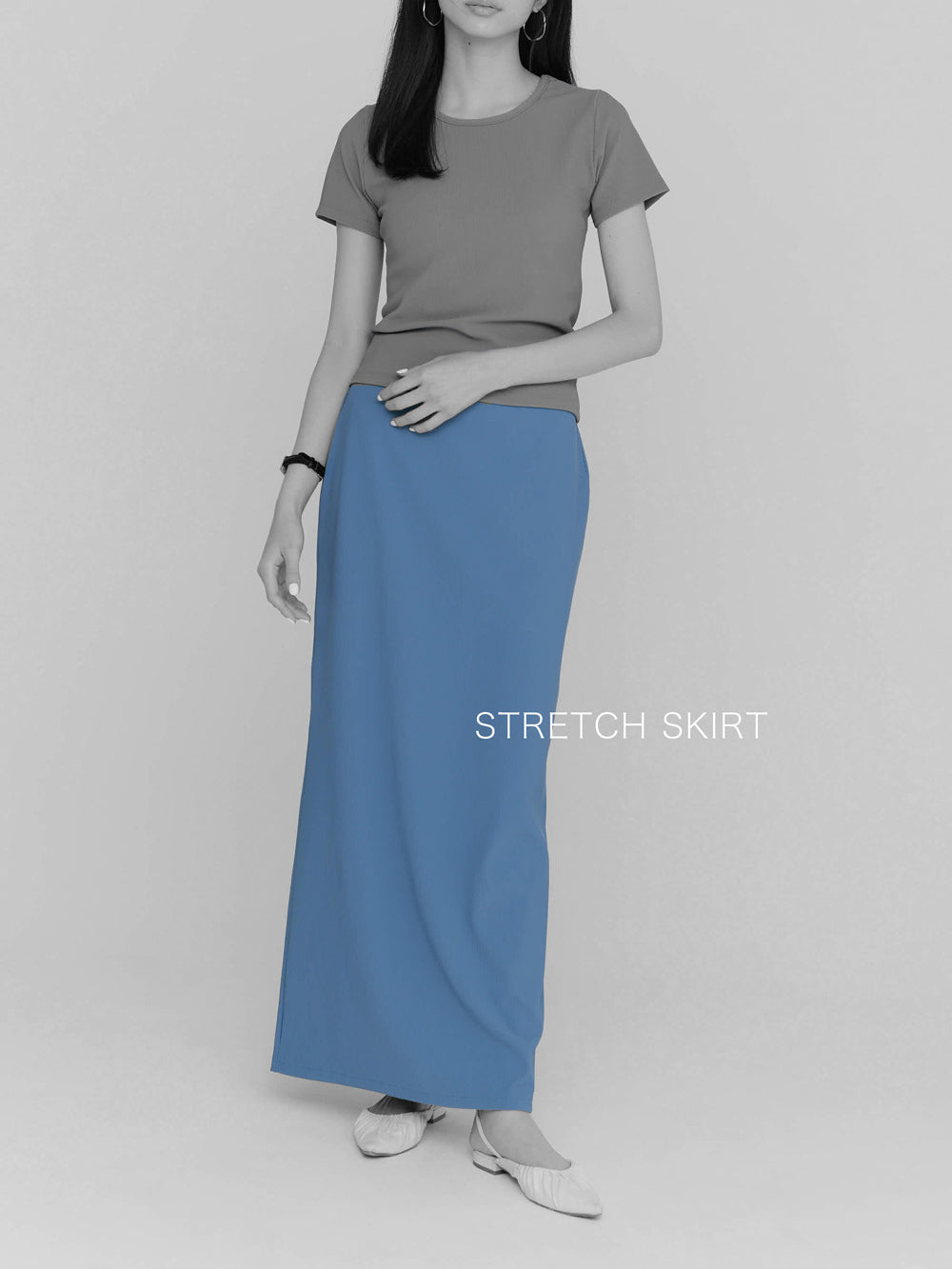 【S_残り1点】STRETCH SKIRT