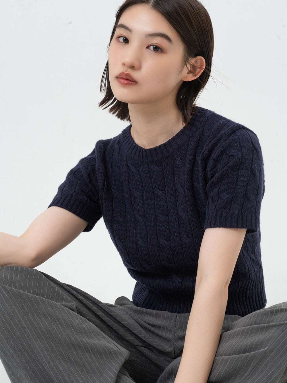 【ベストセラー】TOM SHORT KNIT