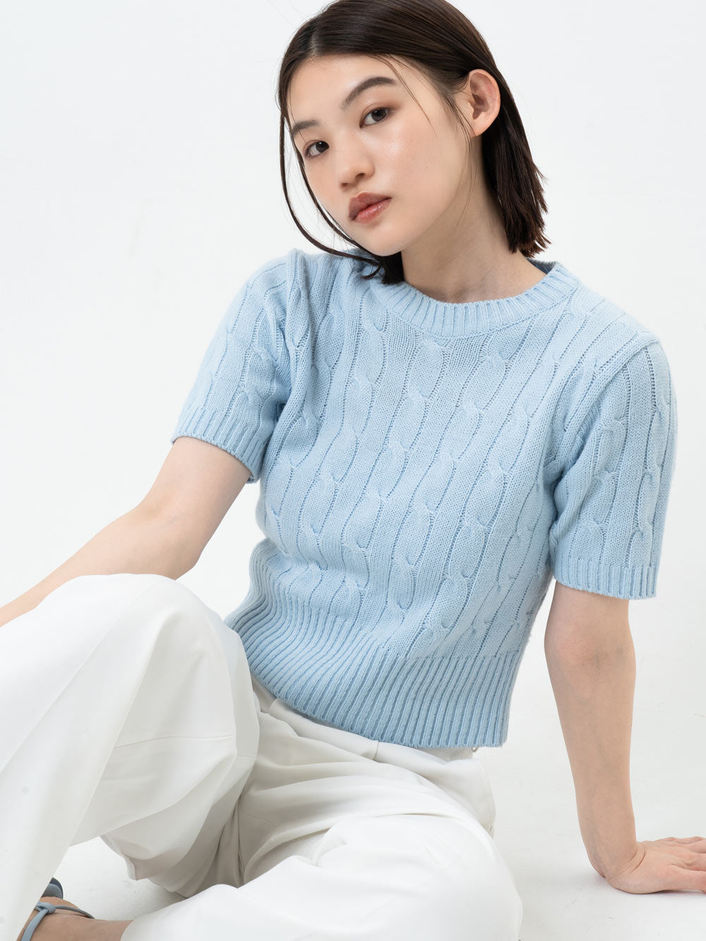 【ベストセラー】TOM SHORT KNIT