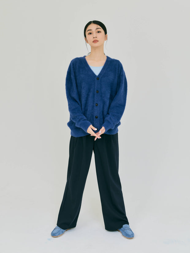 【ベストセラー】SHORT SHAGGY BIG CARDIGAN