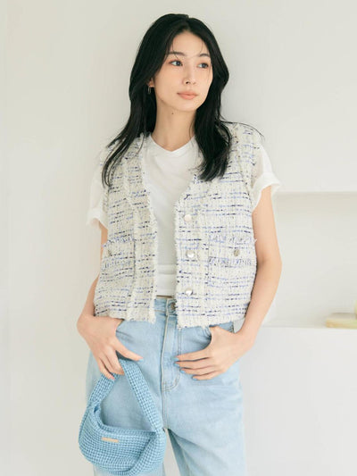 WOVEN BASKET BAG – BLUE×PALANG(ブルーパラン)