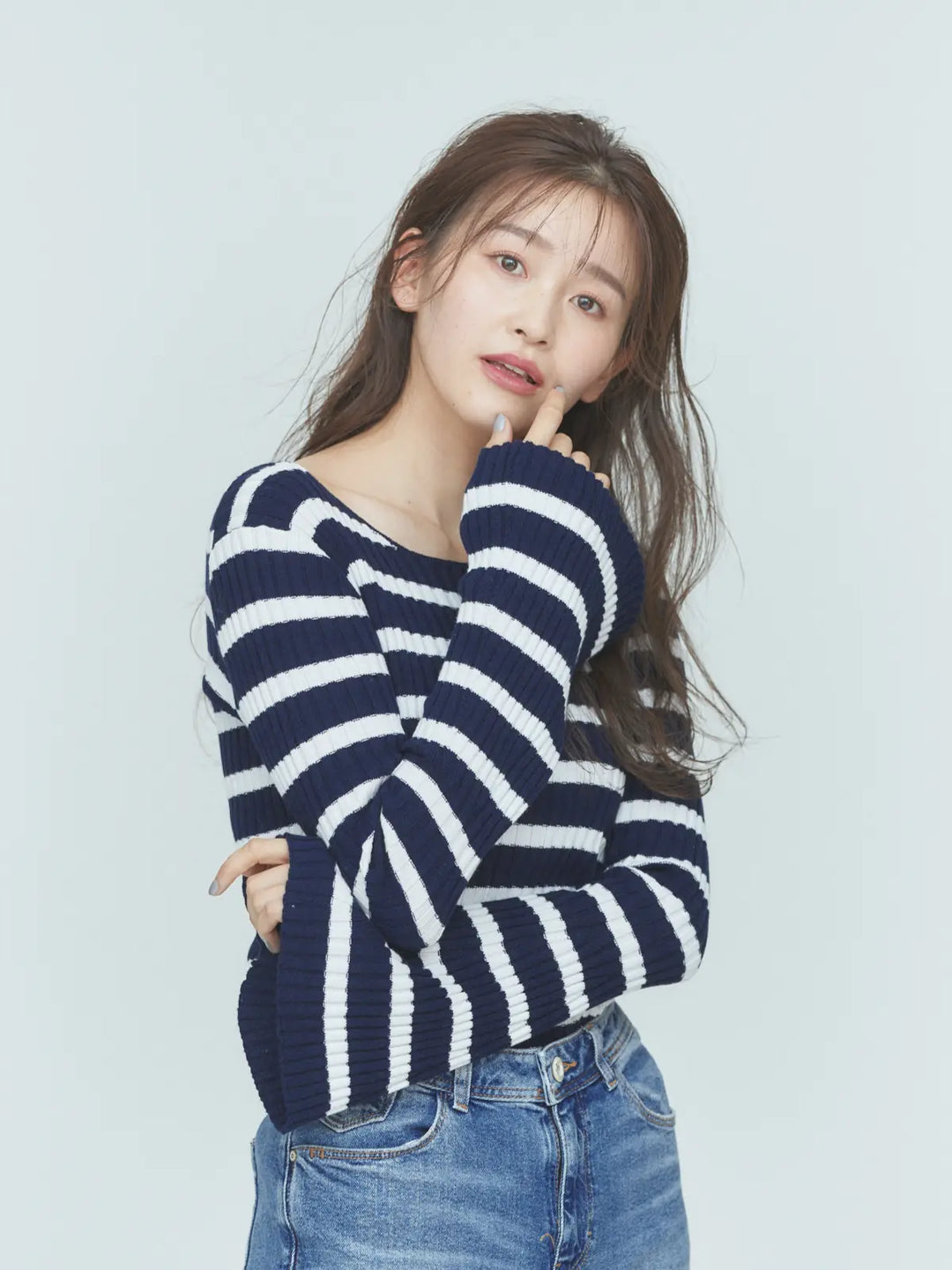 NAVY-w/残りわずか】BORDER KNIT（3color） – BLUE×PALANG(ブルーパラン)