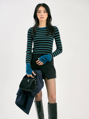 BORDER TEE KNIT（3color）