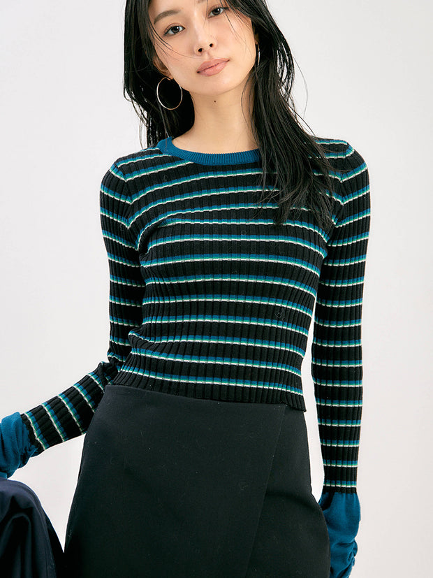 BORDER TEE KNIT（3color）