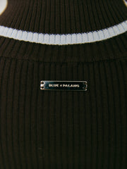 SLIM FLARE TURTLE KNIT