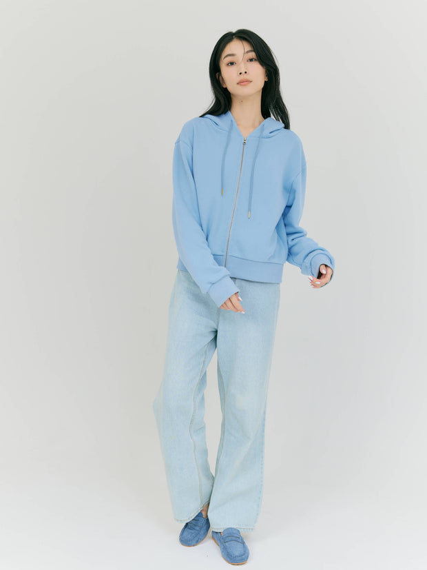 【ベストセラー】BASIC WZIP HOODIE