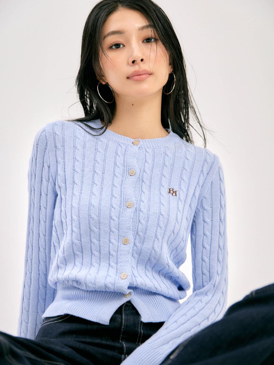 専用♡フランス高級シャツブランド ブルーローズ水色シャツ Pitta Re