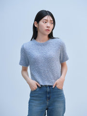 【ベストセラー】MOJA SHORT KNIT（4color）