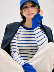 BORDER TEE KNIT（3color）