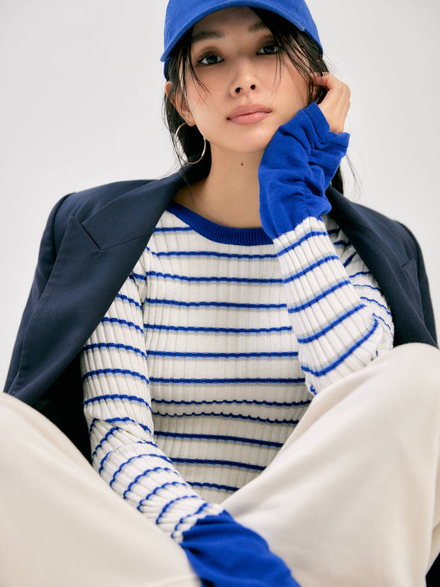 BORDER TEE KNIT（3color）