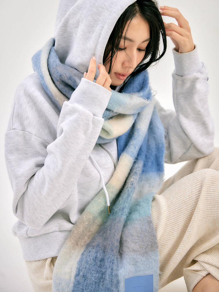 MIXED TAG MUFFLER – BLUE×PALANG(ブルーパラン)