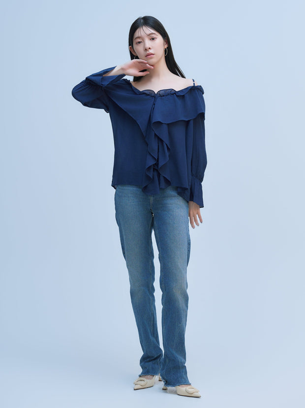 【9/23まで特別価格】OFF SHOULDER BLOUSE