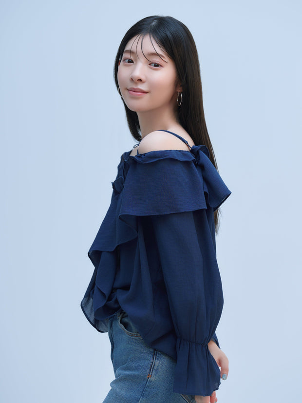 【9/23まで特別価格】OFF SHOULDER BLOUSE