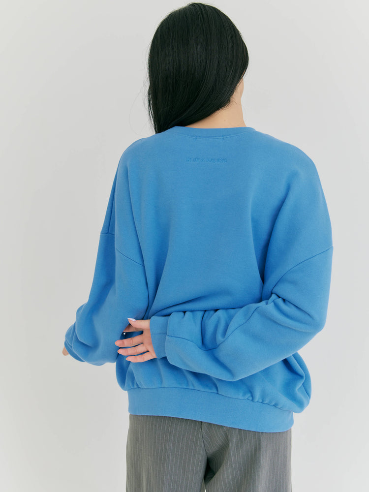 ベストセラー】LOGO SWEATSHIRT – BLUE×PALANG(ブルーパラン)