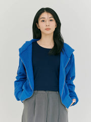 【ベストセラー】BASIC WZIP HOODIE