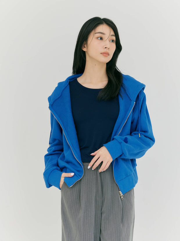 【ベストセラー】BASIC WZIP HOODIE