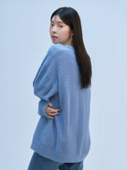 【NEW】SHORT SHAGGY BIG CARDIGAN（4color）