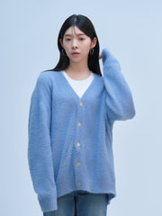 【NEW】SHORT SHAGGY BIG CARDIGAN（4color）