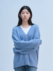 【NEW】SHORT SHAGGY BIG CARDIGAN（4color）