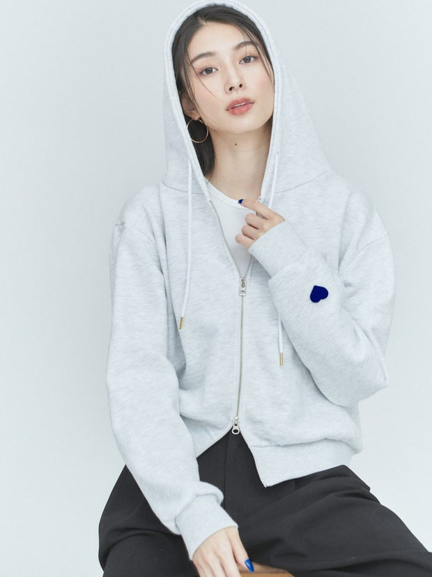 【数量限定＿先行販売】BASIC WZIP HOODIE （2color）