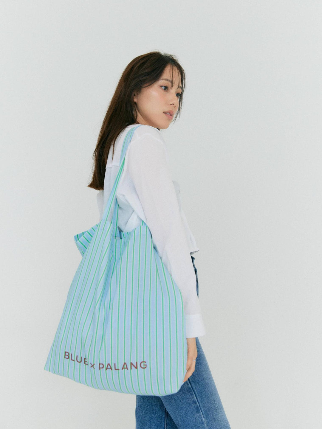 WOVEN BASKET BAG – BLUE×PALANG(ブルーパラン)