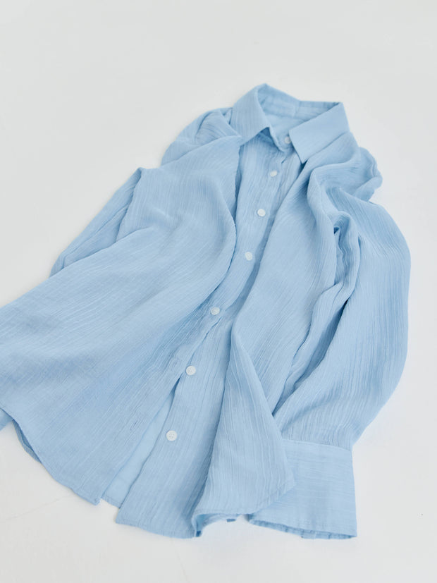 SIMPLE SHEER SHIRT