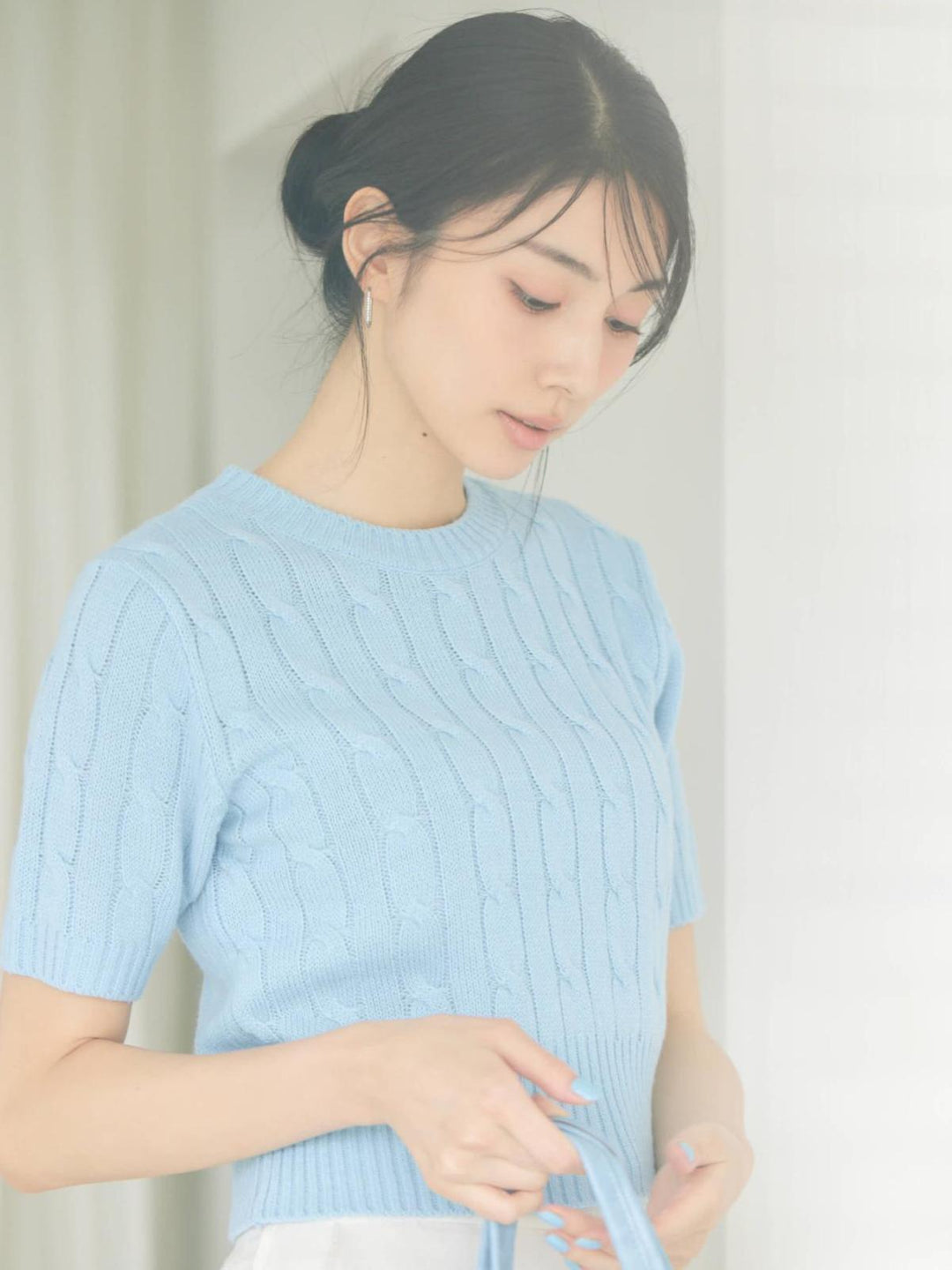 ベストセラー】TOM SHORT KNIT – BLUE×PALANG(ブルーパラン)