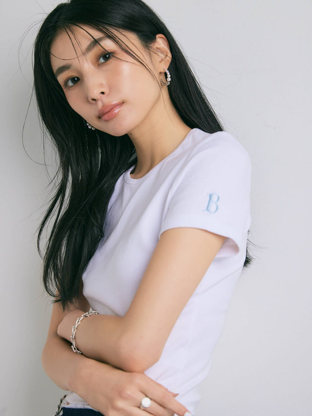 【NAVY_残り1点】CREW NECK TEE