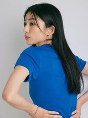 【NAVY_残り1点】CREW NECK TEE