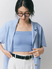 【残り2点】LINEN SILHOUETTE JACKET