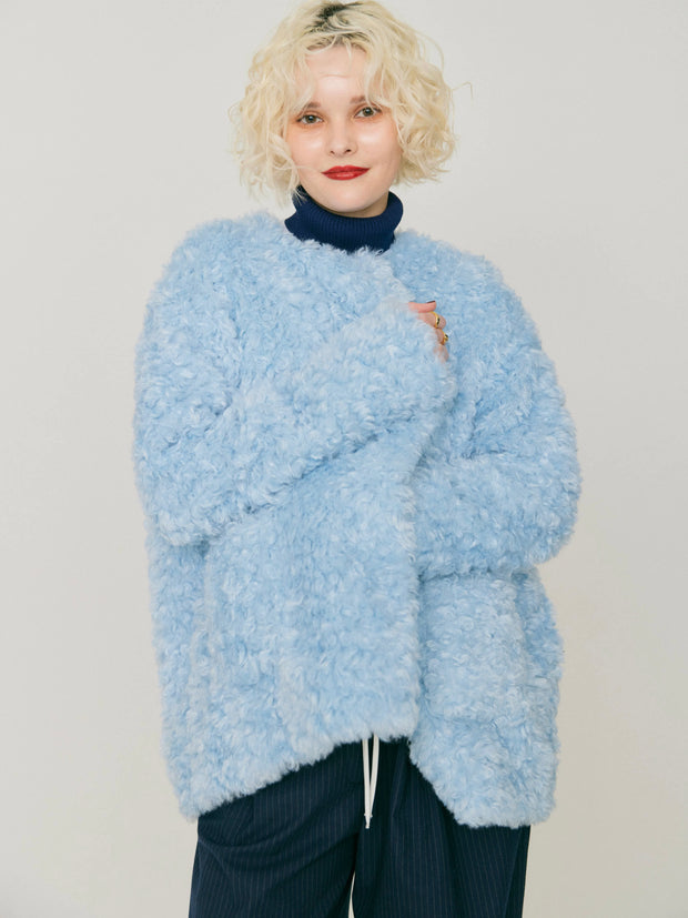 【NEW】CLOUDY POODLE MEDIUM COAT