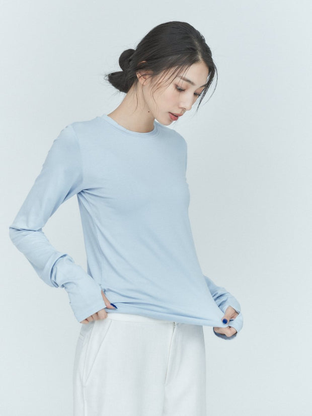 LONG SLEEVE TEE（2color）