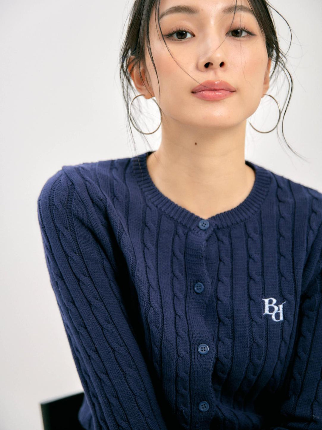 ブルーパラン　ROUNDNECK CABLE KNIT ALL ITEM – BLUE×PALANG(ブルーパラン)