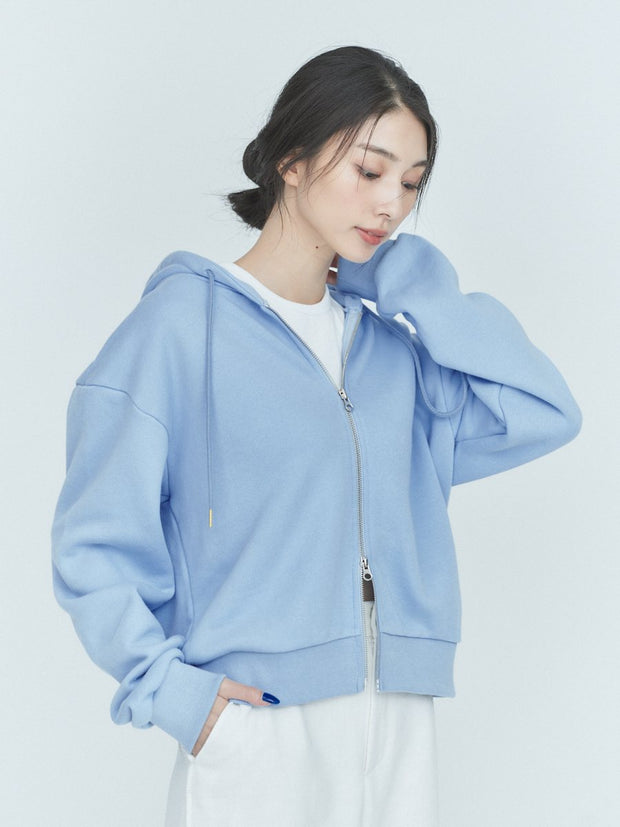 【数量限定＿先行販売】BASIC WZIP HOODIE （2color）